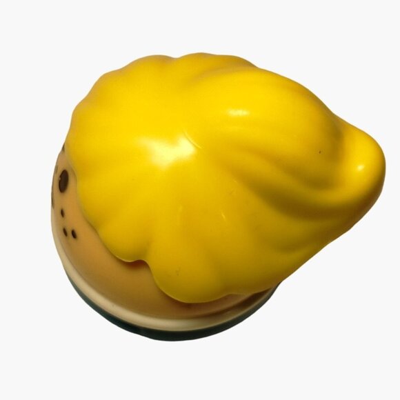 Little Tikes Toddle Tots Girl Blonde Hair Ponytail Blue TOT Round Hole Vintage - Picture 7 of 8